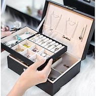 1111 Travel Jewelry Box Earrings Necklace Ring Storage Box PT