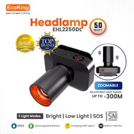 Hand flashlight ZOOM ECOKING ZOOM ETH SERIES HEADFLASH