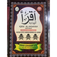 Iqro 1-6 hitam alhidayah