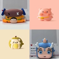 For Jeep EW133 Earphone Case Personality Handstand Bear Durian Hedgehog Backpack Pig pattern
