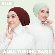 【BASIC】Anak Tudung Cotton Warda Snow Cap - Inner Anak Tudung Snow Cap
