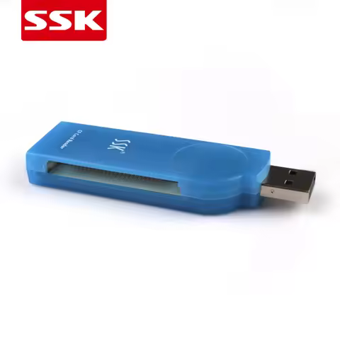 CF Card Special Reader USB2.0 High-speed Direct CF Card Reader SSK CF Card Reader SCRS028 CNC Machin