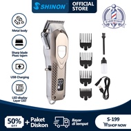 SHINON S-199 Alat Potong Rambut / Rambut Hair Clipper Original / Hair Clipper / Alat Cukur Rambut El