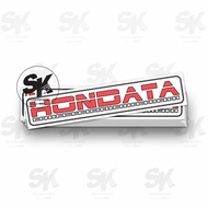 Hondata Logo Waterproof Printed Glossy Laminated Car Sticker Vinyl