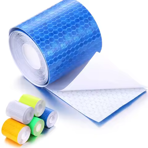 3M/1M Car Reflective Tape Auto Safety Warning Sticker Reflector Protective Tape Strip Film for Truck