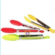 Food Tongs Stainless Plastic Food Tongs