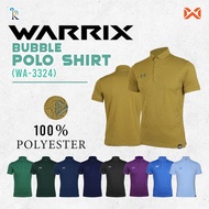 เสื้อโปโลผู้ชาย เสื้อโปโลแขนสั้น เสื้อกีฬาผู้ชาย เสื้อโปโล WARRIX รุ่น WA3324 WA-3324 (WA-PLA024) BU