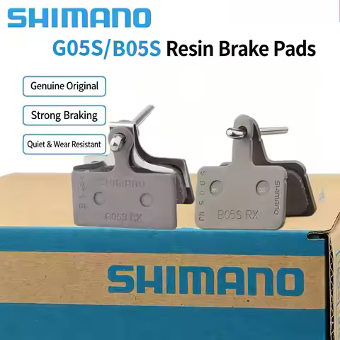 Genuine Shimano B05S G05S Resin Disc Brake Pads Replacement For MTB Hydraulic Brake Calipers