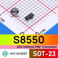 S8550 25V 500mA PNP Bipolar Transistor 2TY SOT-23 HXY MOSFET