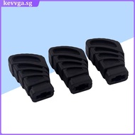 🎸 3Pcs Drum Rack Rubber Feet for Cymbal Stand Stability Black