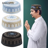 DADOMYD Muslim Hat Fashion Embroidery Saudi Arabian Musliman Turban