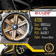 Raxer AT06 18X9.5JJ 6x139.7 Bronze/ Black