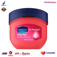 LEBIH MURAH!!! CINDYNAL Rosy Lips Therapy Moisturizing 7 gr / VASELINE Lip Balm / Reseller Asli Mura