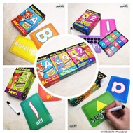 Flashcard mini abc,nombor dan jawi