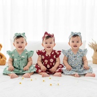 4.4 heybaby DRESS SERLY cute baby girl dress free headband 3 months - 1 year BUBIBEE