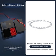 AIF | Star-Styled Sterling Silver Bracelet 999
