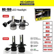 LED Headlight Convention Kit 4300k 6000k 4500LM  26W 50000 Hour ( H1 H3 H4 H7 H11 9006 9012 ) HC-160
