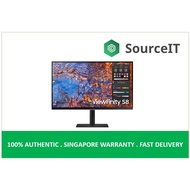 Samsung 27" ViewFinity S8 UHD Monitor P/N: LS27B800PXUXXS - 3 Years Local Warranty