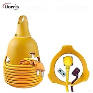4000W waterproof outdoor power outlet, rainproof power outlet with 5m extension cord, waterproof pow