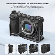 Metal Camera Cage Expansion Mount Stabilizer Rig For Sony A6500 / A6400 / A6300 / A6000 Camera Acces