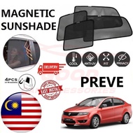Proton Preve Epic Magnetic Sunshade (4pcs) Accessories Automotive