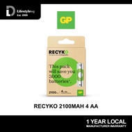 GP ReCyko 2100mAh 4 AA Battery