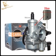 KuLeyp WAVE125 BIG 28MM คาร์บูเรเตอร์สำหรับ KEIHIN W125 WAVE DREAM EX5 WAVE110 WAVE100 XRM125 RACING