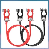 (XCTS) Battery Terminal Cable 10AWG Auto Battery Lead Aluminum Alloy Connector Clamp for Automotive 