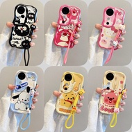 Casing VIVO V40 V40 PRO Anime style anti fall Soft silicone Phone casing