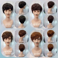 MEN'S WIG MEN'S WIG MEN'S WIG SHORT/ WIG LONG WIG
