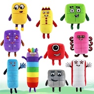 Cute Cartoon Numberblocks Plush Doll Educational Stuffed Toys Number Blocks Children Toys Kids Chris