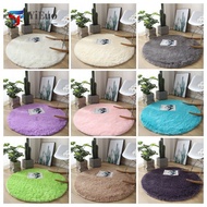 (RT) HOT ITEM 🔥SHIPPING 0.99Cent 60cm-100cm Karpet Bulu Fluffy Round Carpet Shaggy Soft Floor Mat No