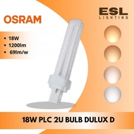 ESL LIGHTING  OSRAM Lighting DULUX D LED PLC 2U 18W (Daylight/Warmwhite/Coolwhite)