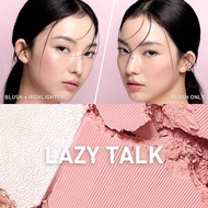 3CE Blushlighter 2 in 1 matte blush and shimmery highlighter with sebum-based blush which blurs pore