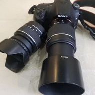 （二手）SONY/索尼 A58 連 (18-55mm II，55-300mm) 雙鏡頭 單反 可換鏡頭 旅行 Camera 90%NEW