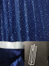 $150/2 全新星星遮光窗簾（現貨多色多套）