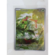 Pokemon 151 caterpie illustration rare card