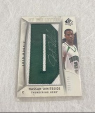 NBA球員卡新人卡 Rookie2010 Hassan Whiteside 球衣卡簽名卡