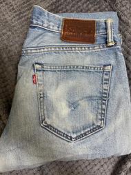 levis 511 W32L32 日本製 淺藍刷色 破壞款 牛仔褲 窄管褲 修身褲 非 501 512 LMC LVC