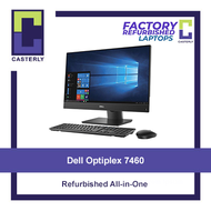 [Refurbished] Dell Optiplex 7460 All-in-One PC / i5-8th Gen / 8GB Ram / 256GB SSD / AIO