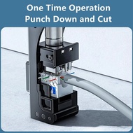 Professional Jack Punch Down Tool 90 Degree for CAT5/5e &amp CAT6/6A Modular Fit Crimper