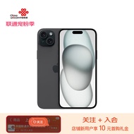 Apple iPhone 15 Plus (A3096) 128GB 黑色支持移动联通电信5G 双卡双待手机