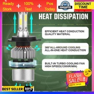 2PCS H1 H3 Led Headlight Bulb Fog lamp Sport Light H4 H7 H8 H11 H16 HB3 9005 HB4 9006 10000LM HEAD L