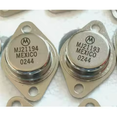 1pairs AUDIO Transistor TO-3 MJ21193+MJ21194 100% Genuine Original