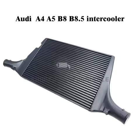 KUNGFU PERFORMANCE Large Volume Aluminum Intercooler For AU DI B8.5 A4 A5 A6 A7 Q5 B8 2.0TFSI 2008-2