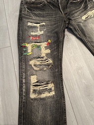 經典 TETEI 彩線黑牛 （Hysteric Glamour HG LVC Levi’s RRL neighborhood Visvim)