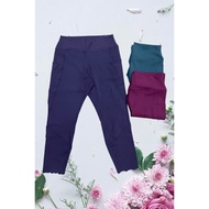 WOMEN'S BIGSIZE TRAINING PANTS 90CM GYM YOGA RUNNING AEROBIC 4-WAY STRETCH THICK FABRIC BUTT ENHANCE