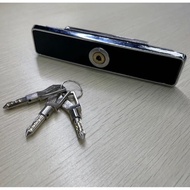 Ausdoor solid plate rolling door lock - 1st class Taiwanese rolling door mechanical lock set (3-ribb