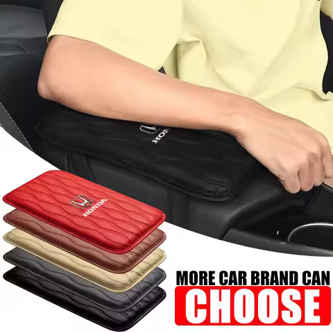 Car Center Console Cover Armrest Box Cover Pad Auto Armrest Seat Box Cover For Honda Civic XR-V HR-V