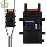 Crutch Pouch Lightweight Crutch Storage Pocket with 2 Pockets Portable Hanging Crutch Bag SHOPABC8349